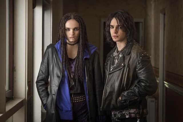 WARNING: Embargoed for publication until 00:00:01 on 06/06/2017 - Programme Name: Different - TX: n/a - Episode: Different  (No. 1) - Picture Shows:  Sophie Lancaster (ABIGAIL LAWRIE), Rob Maltby (NICO MIRALLEGRO) - (C) BBC - Photographer: Des Willie