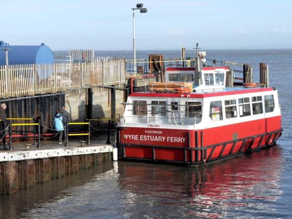 The Knott End ferry