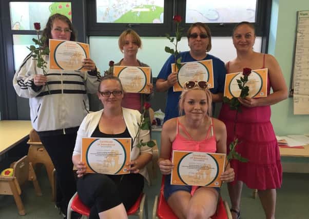 Parents from Blackpool who have completed the Better Start parenting course