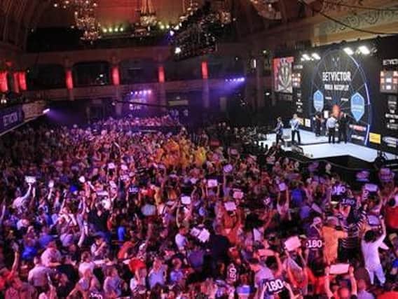The BetVictor PDC World Matchplay Darts tournament is being held in Blackpool