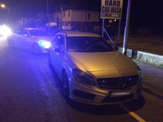 Police used 'preemptive tactics' to bring the car to a stop on Fleetwood Road