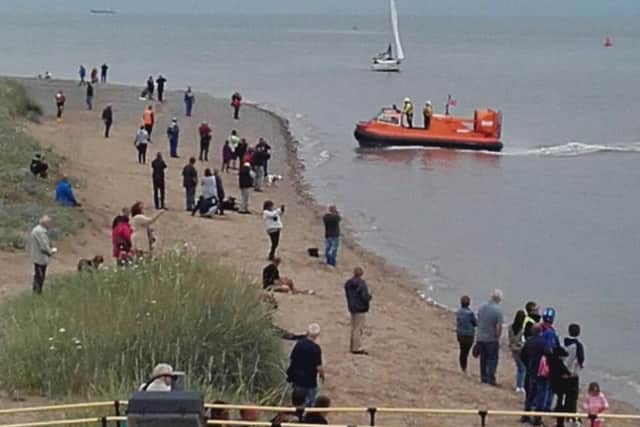 Visitors at Fleetwood RNLI's Lifeboat Day earlier today (Pic: Fleetwood RNLI)