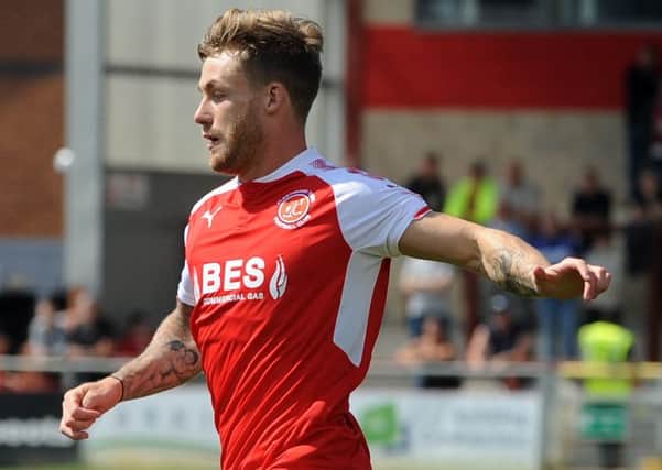 Conor McAleny impressed for Fleetwood Town on Saturday