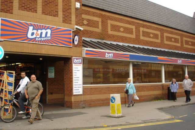 B&M in Cleveleys