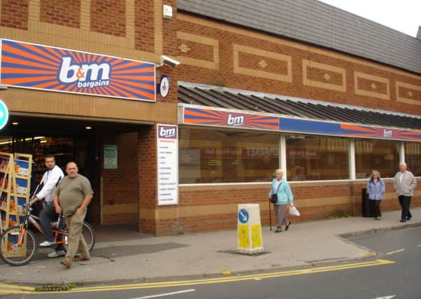 B&M in Cleveleys