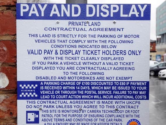 The surge in ticketing comes after clamping on private land was banned in 2012