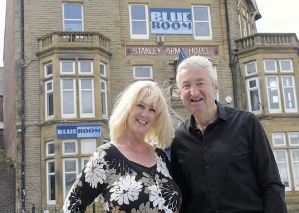 Gaynor Wynne and Robert Wynne who have bought The Blue Room