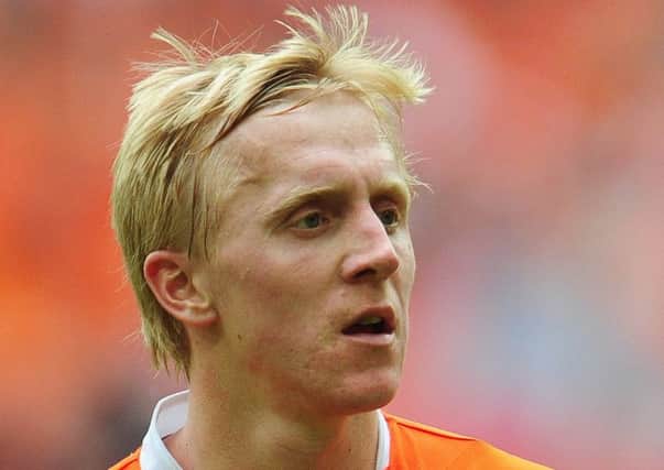 Mark Cullen scored twice for Blackpool in their win at Chorley