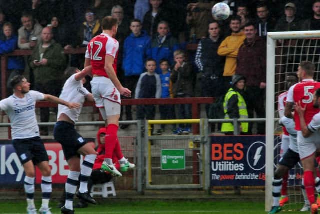 Photo: David Hurst
Fleetwood FC V PNE 
Cian Bolger scores