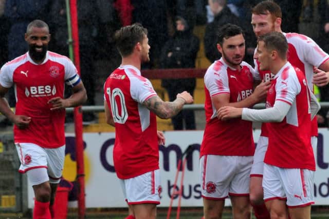 Cian Bolger's goal was little more than consolation for Fleetwood Town