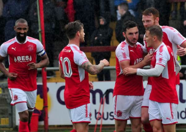 Cian Bolger's goal was little more than consolation for Fleetwood Town