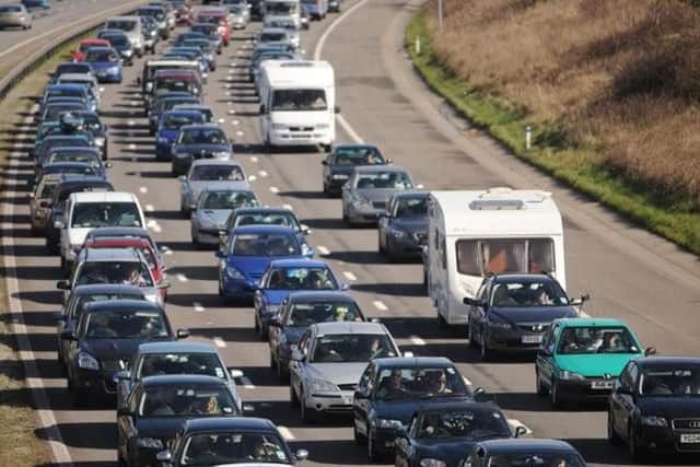 The works will mean both lane and full carriageway closures