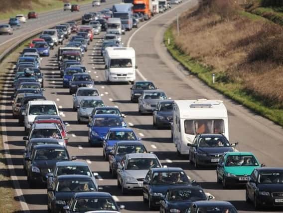 The works will mean both lane and full carriageway closures