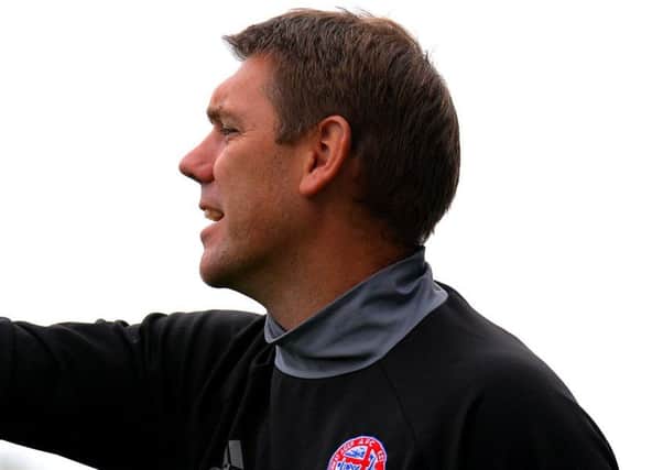 AFC Fylde boss Dave Challinor      PICTURE: STEVE MCLELLAN