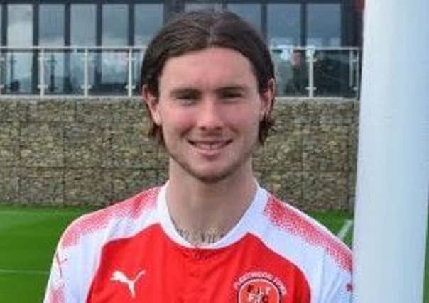 Fleetwood Town loan signing Aiden O'Neill      Picture: FTFC