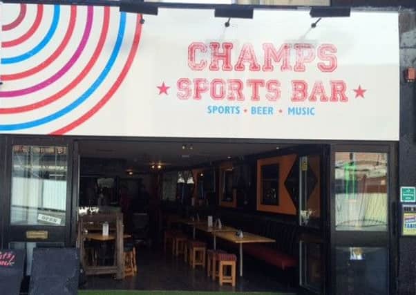 Former Champs Sports Bar on Church Street, Blackpool