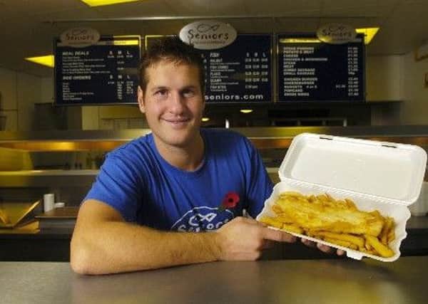 Alastair Horabin, owner of Seniors Fish and Chips on the Fylde coast