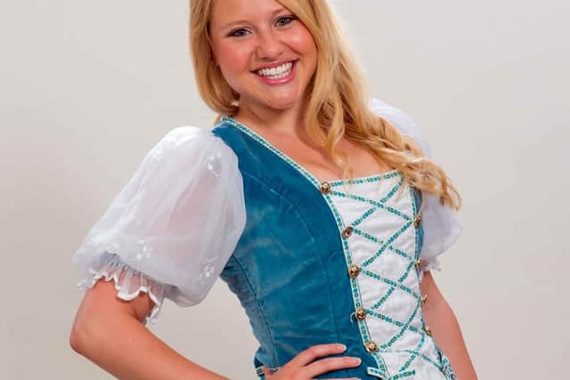 Channel 5's Milkshake! presenter Olivia Birchenough as Cinderella