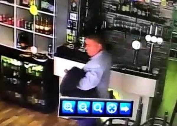 Police said they are looking to speak to this man about a wallet theft at The Craft House in Lytham