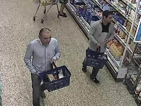 Police would like to speak to these men in connection with the incident