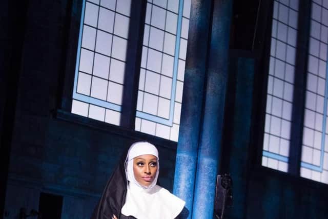 Alexandra Burke in Sister Act, this week at the Opera House, Blackpool