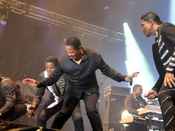 Musical legends The Jacksons at Livewire Festival in Blackpool