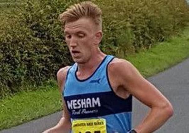 Wesham runner Robert Danson