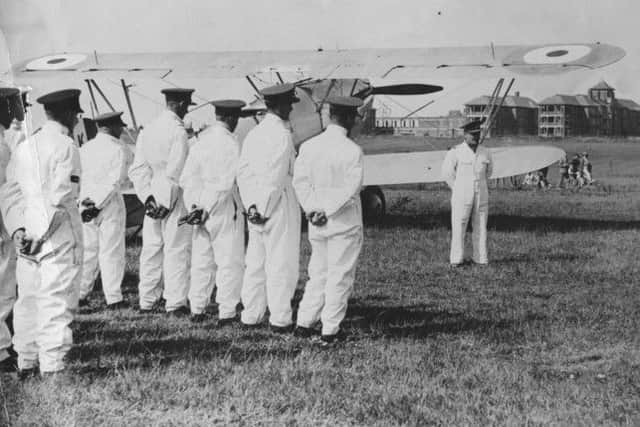 RAF visit Stanley Park aerodrome