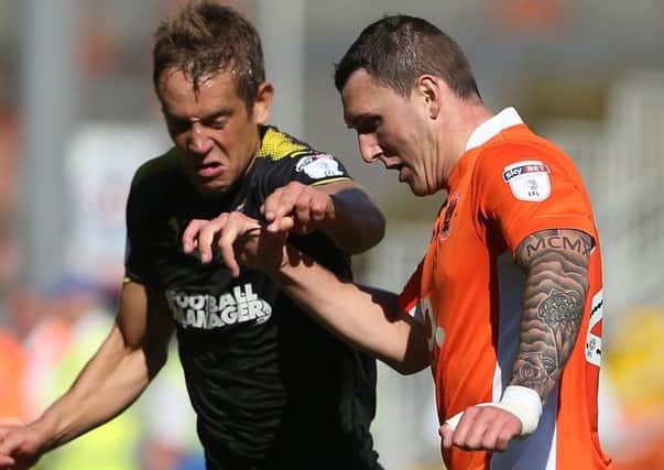 Blackpool defeated AFC Wimbledon at Bloomfield Road