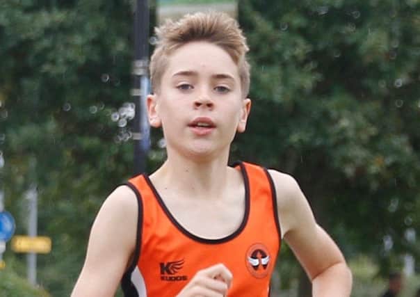 Luke Rawcliffe won BWFACs Under-13s Junior Road Race Championship