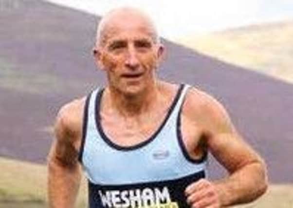Wesham runner Carl Groome