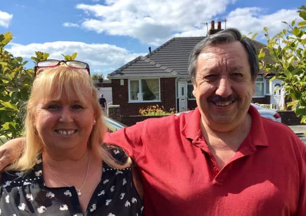 Foster carers Jean and Brian Adams, from Thornton