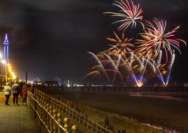 Pictures Martin Bostock. Week one of the Firework Championships in Blackpool. Poland's team.