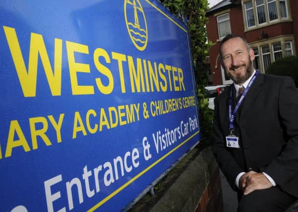 New headteacher Roger Farley outside Westminster, which used to be Claremont