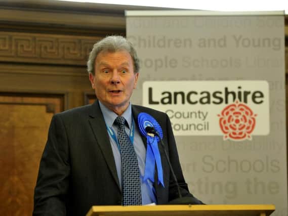 Lancashire County Council leader Geoff Driver