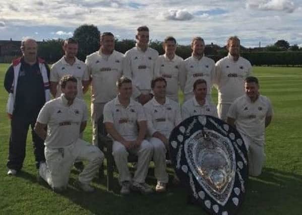 Garstang with the Palace Shield  Picture: Garstang CC