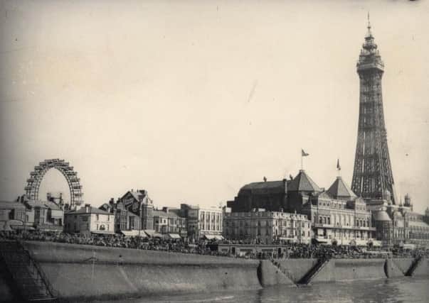 Blackpool historical
Beach, Tower and Great Wheel