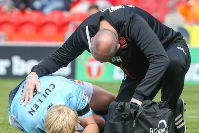 Mark Cullen hasnt figured since his injury at Doncaster Rovers last month