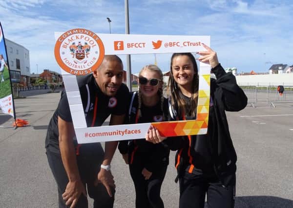 Blackpool FC Community Trust held its Family Fun day last Saturday with over 600 people attending.