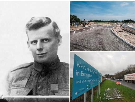 Private James Towers will be honoured when Broughton Bypass opens on October 5