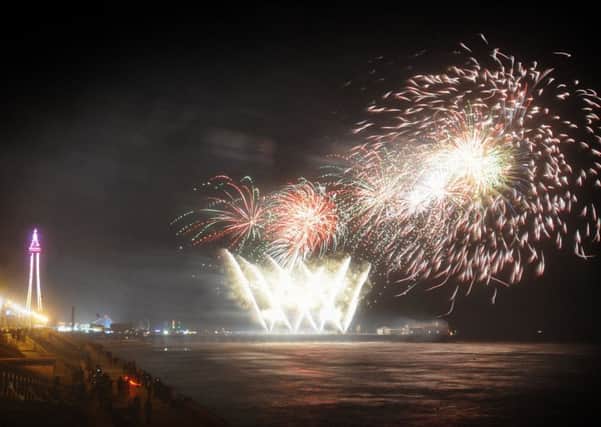 Titanium Fireworks UK display at the World Fireworks Championship in Blackpool.  PIC BY ROB LOCK
29-9-2017