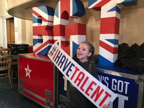 Issy Simpson was at Britain's Got Talent auditions in Blackpool last weekend.