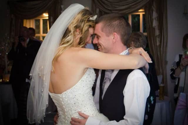 First dance for Scott and Sophie Hilton. Photo: Birlow Photography