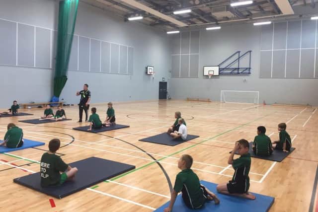 The separate sports hall and dance studio will enable students to engage in a wider range of sports and games