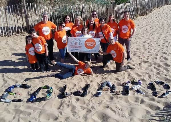 A Time For Tea event held on St Annes beach in memory of Edward Dee