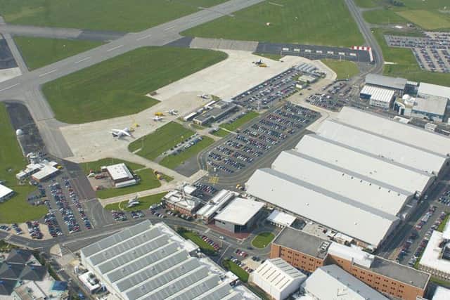 The BAE Systems Warton site which is set to lose hundreds of skilled workers