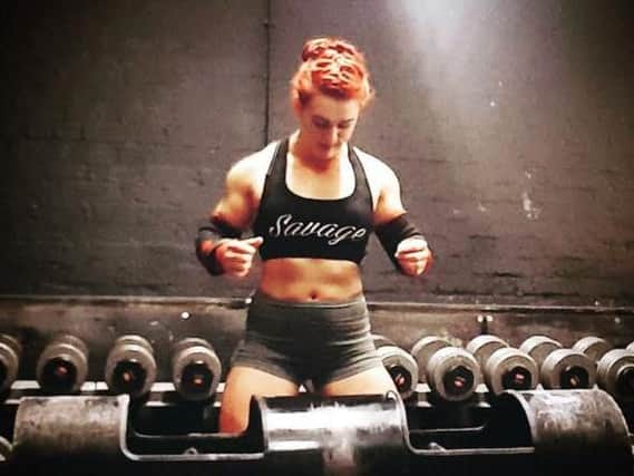Rhiannon Lovelace, from St Annes, is travelling to North Carolina to compete against the world's best strongmen competitors.