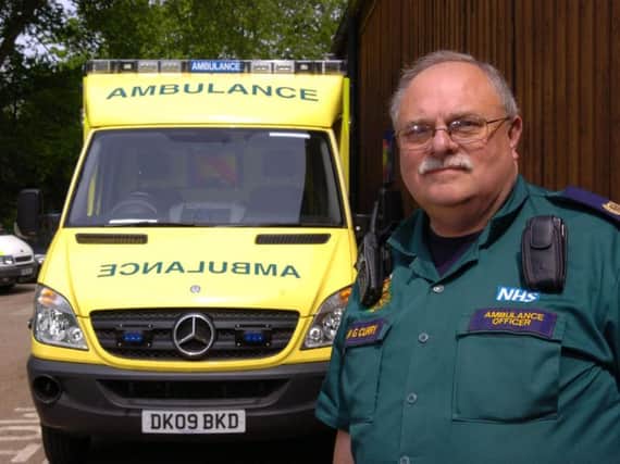 Graham Curry retires after 42 years with the North West Ambulance Service