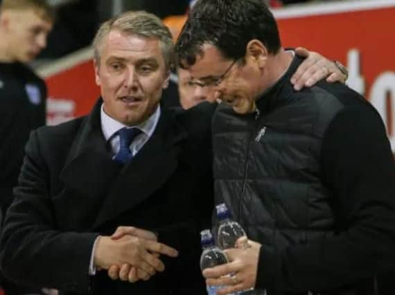 Clark with Pool boss Gary Bowyer