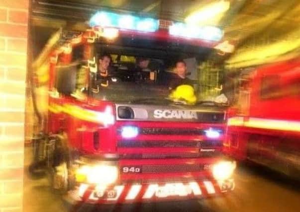 Firefighters were called out to an incident in Fleetwood.
